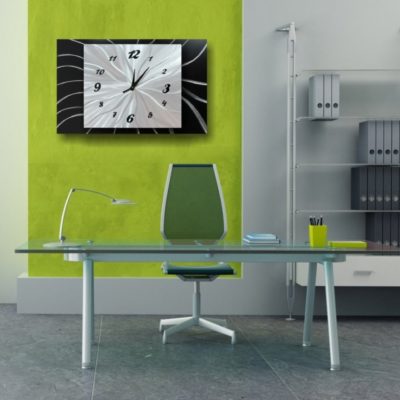 Black Wall Clock Contemporary