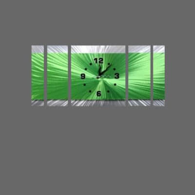 extra large metal wall art clock