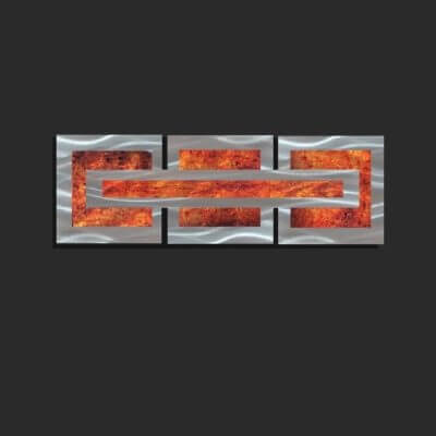 Abstract Metal Wall Art