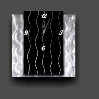 Modern Metal Wall Clock