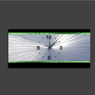 Retro Green Clock