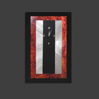 Metal Rust Wall Clock