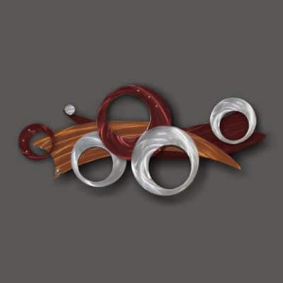 Decorative metal wall art